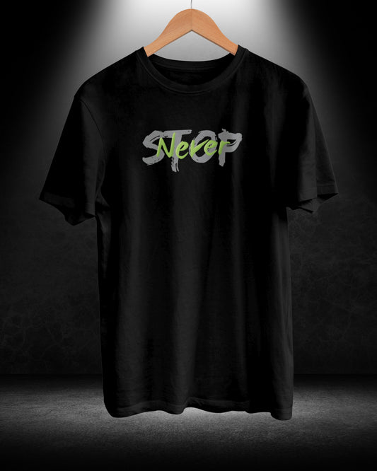 Never Stop T-shirt